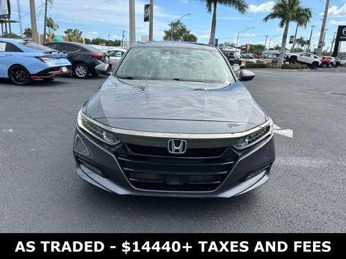 Modern Steel Metallic 2018 Honda Accord Sport 2.0T