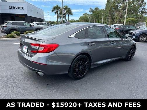 Modern Steel Metallic 2018 Honda Accord Sport 2.0T