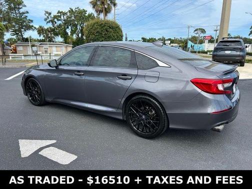 Modern Steel Metallic 2018 Honda Accord Sport 2.0T