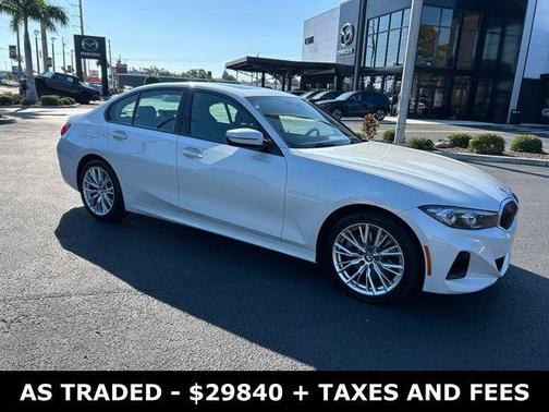 Alpine White 2023 BMW 330 i