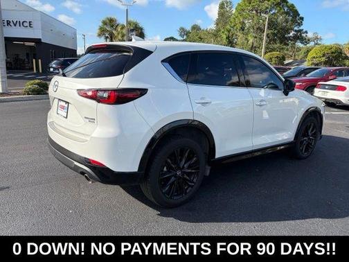 Rhodium White Metallic 2024 Mazda CX-5 Carbon Edition