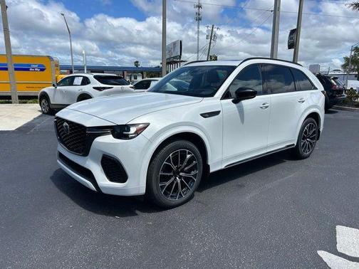 Rhodium White Premium 2026 Mazda CX-70 3.3 TURBO S PREMIUM