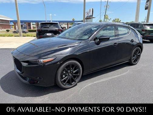 Jet Black Mica 2026 Mazda Mazda3 FWD w/Premium Package