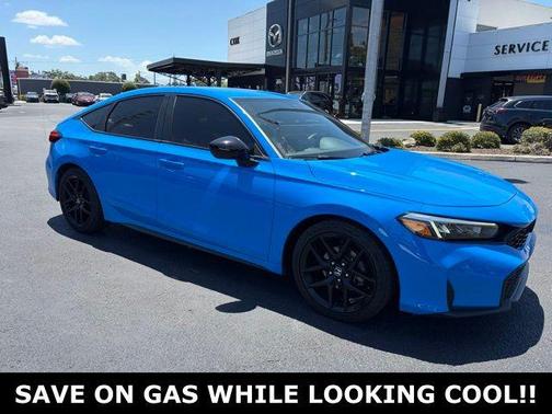 Boost Blue Pearl 2025 Honda Civic Sport