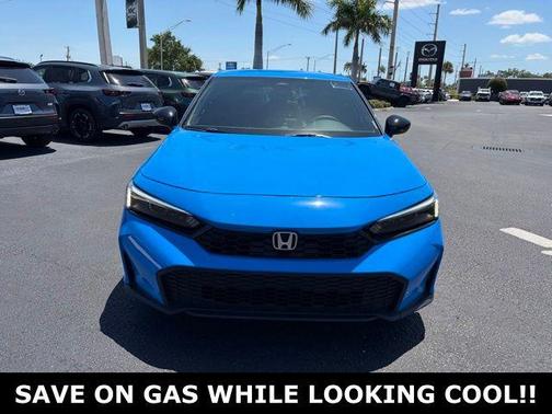 Boost Blue Pearl 2025 Honda Civic Sport