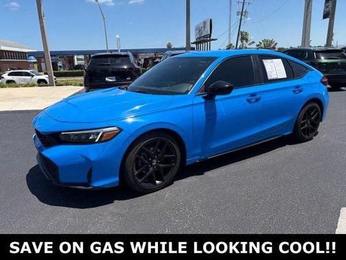 Boost Blue Pearl 2025 Honda Civic Sport