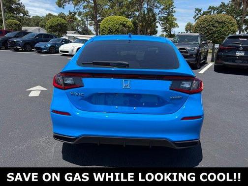Boost Blue Pearl 2025 Honda Civic Sport