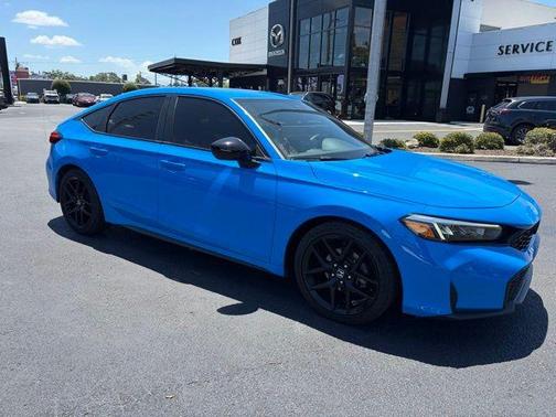 Boost Blue Pearl 2025 Honda Civic Sport