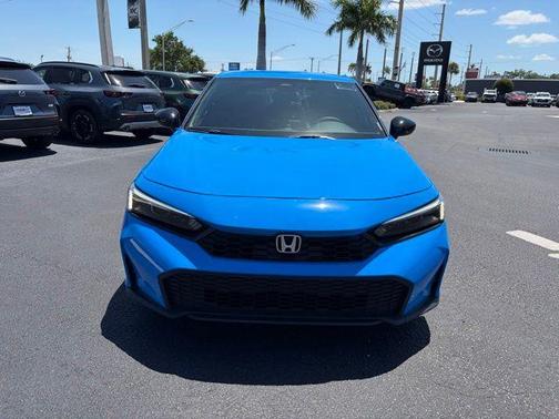 Boost Blue Pearl 2025 Honda Civic Sport
