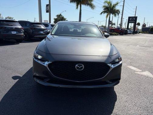 Machine Gray Metallic 2026 Mazda Mazda3 FWD w/Preferred Package