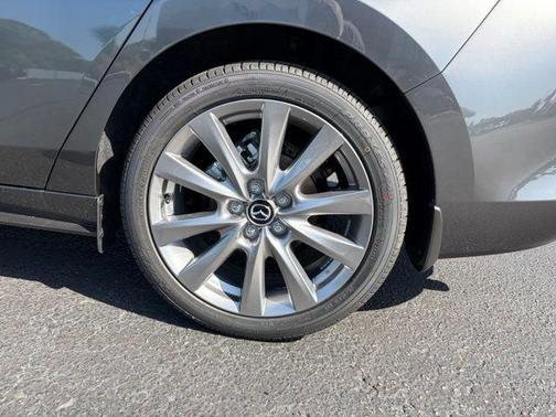 Machine Gray Metallic 2026 Mazda Mazda3 FWD w/Preferred Package