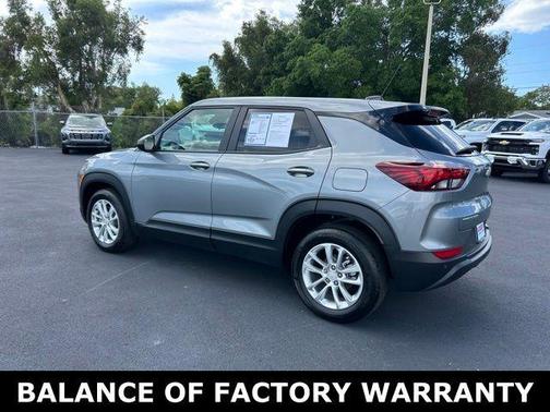 Sterling Gray Metallic 2024 Chevrolet Trailblazer LS