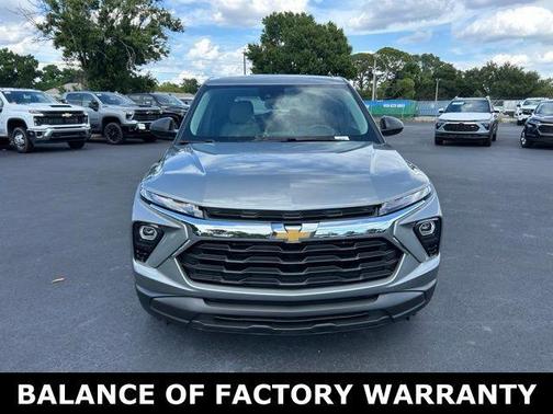 Sterling Gray Metallic 2024 Chevrolet Trailblazer LS
