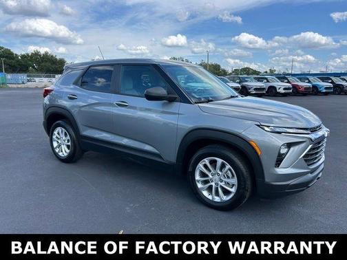 Sterling Gray Metallic 2024 Chevrolet Trailblazer LS