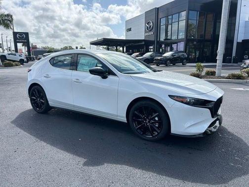 Snowflake White Pearl 2026 Mazda Mazda3 AWD w/Premium Package