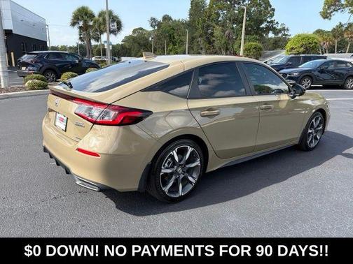 Sand Dune 2025 Honda Civic Hybrid Sport Touring
