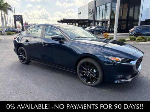 Deep Crystal Blue Mica 2026 Mazda Mazda3 FWD w/Select Package