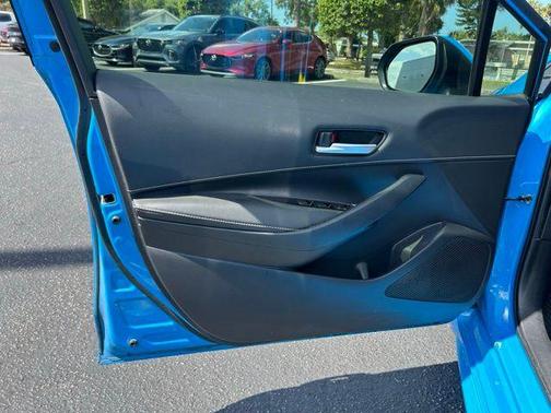 Blue Flame 2019 Toyota Corolla Hatchback SE