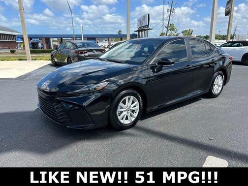 Midnight Black Metallic 2026 Toyota Camry LE