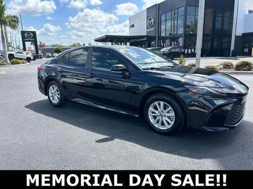 Midnight Black Metallic 2026 Toyota Camry LE