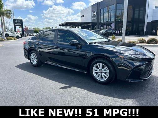 Midnight Black Metallic 2026 Toyota Camry LE