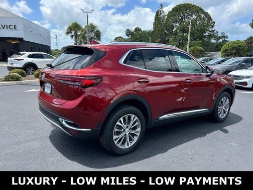 Cinnabar Metallic 2023 Buick Envision Preferred