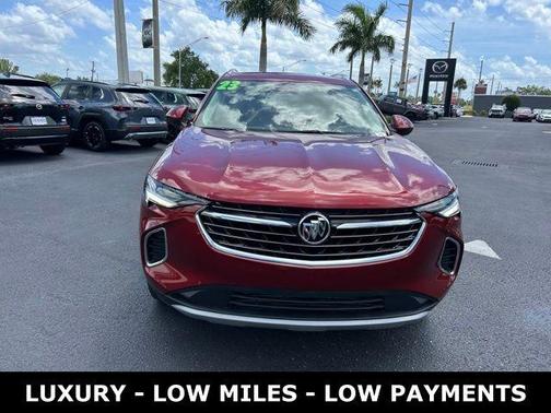 Cinnabar Metallic 2023 Buick Envision Preferred
