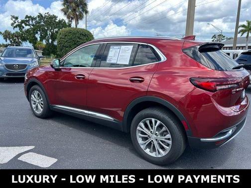 Cinnabar Metallic 2023 Buick Envision Preferred