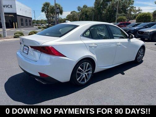 White Pearl 2020 Lexus IS 300 Base