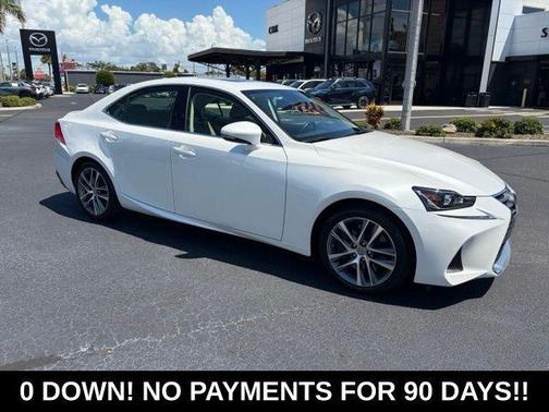 White Pearl 2020 Lexus IS 300 Base