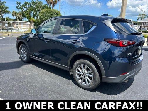 Deep Crystal Blue Mica 2022 Mazda CX-5 2.5 S Preferred Package