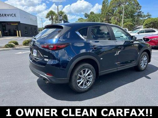 Deep Crystal Blue Mica 2022 Mazda CX-5 2.5 S Preferred Package