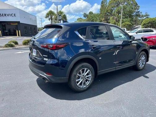 Deep Crystal Blue Mica 2022 Mazda CX-5 2.5 S Preferred Package