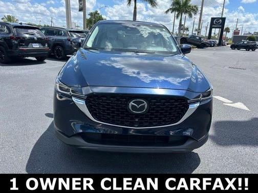 Deep Crystal Blue Mica 2022 Mazda CX-5 2.5 S Preferred Package