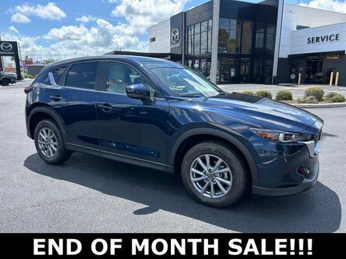 Deep Crystal Blue Mica 2022 Mazda CX-5 2.5 S Preferred Package