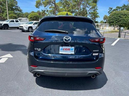 Deep Crystal Blue Mica 2022 Mazda CX-5 2.5 S Preferred Package