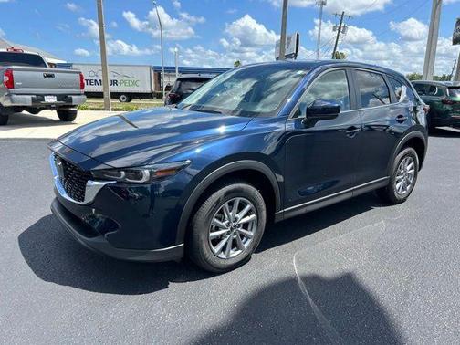 Deep Crystal Blue Mica 2022 Mazda CX-5 2.5 S Preferred Package