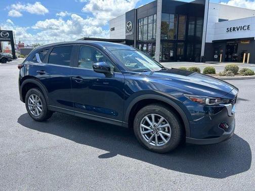 Deep Crystal Blue Mica 2022 Mazda CX-5 2.5 S Preferred Package