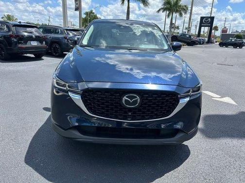 Deep Crystal Blue Mica 2022 Mazda CX-5 2.5 S Preferred Package