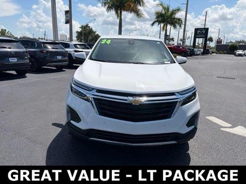 Summit White 2024 Chevrolet Equinox LT