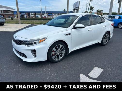 Snow White Pearl 2016 Kia Optima SX Turbo