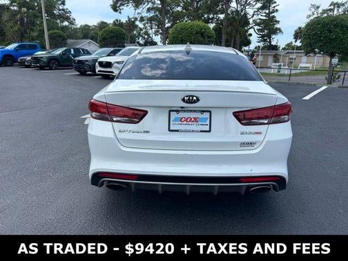 Snow White Pearl 2016 Kia Optima SX Turbo