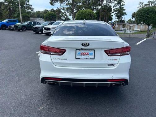Snow White Pearl 2016 Kia Optima SX Turbo