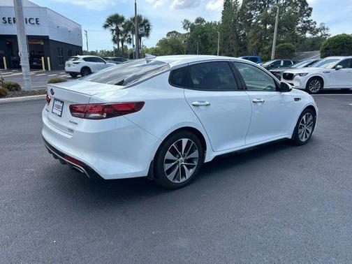 Snow White Pearl 2016 Kia Optima SX Turbo