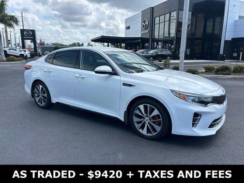 Snow White Pearl 2016 Kia Optima SX Turbo