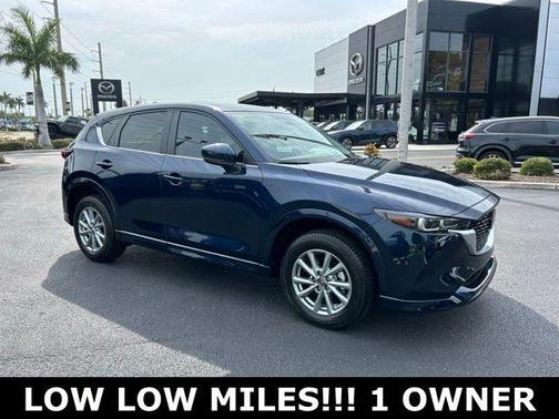Deep Crystal Blue Mica 2024 Mazda CX-5 2.5 S Preferred Package