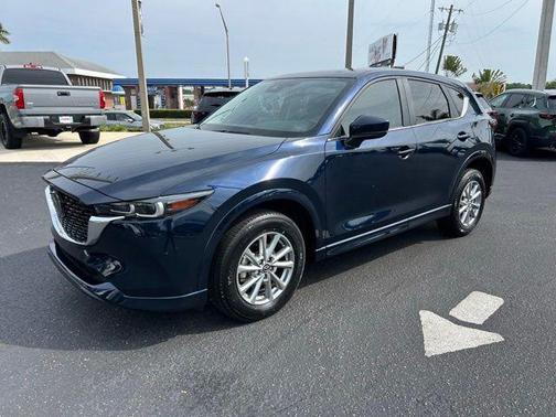 Deep Crystal Blue Mica 2024 Mazda CX-5 2.5 S Preferred Package