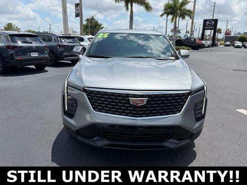Silver Metallic 2025 Cadillac XT4 Premium Luxury