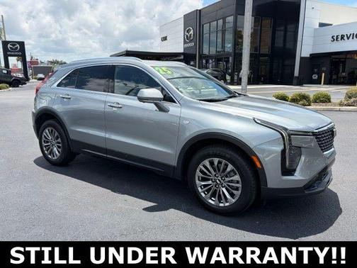 Silver Metallic 2025 Cadillac XT4 Premium Luxury