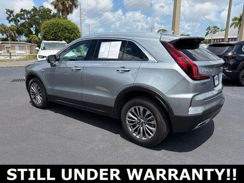 Silver Metallic 2025 Cadillac XT4 Premium Luxury
